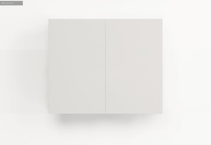 White Satin Kitchen Wall Cabinet 900mm