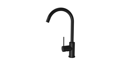 Morgan Rund Gooseneck Sink Mixer Brushed Gold/Gunmetal Grey/Chrome/Matt Black