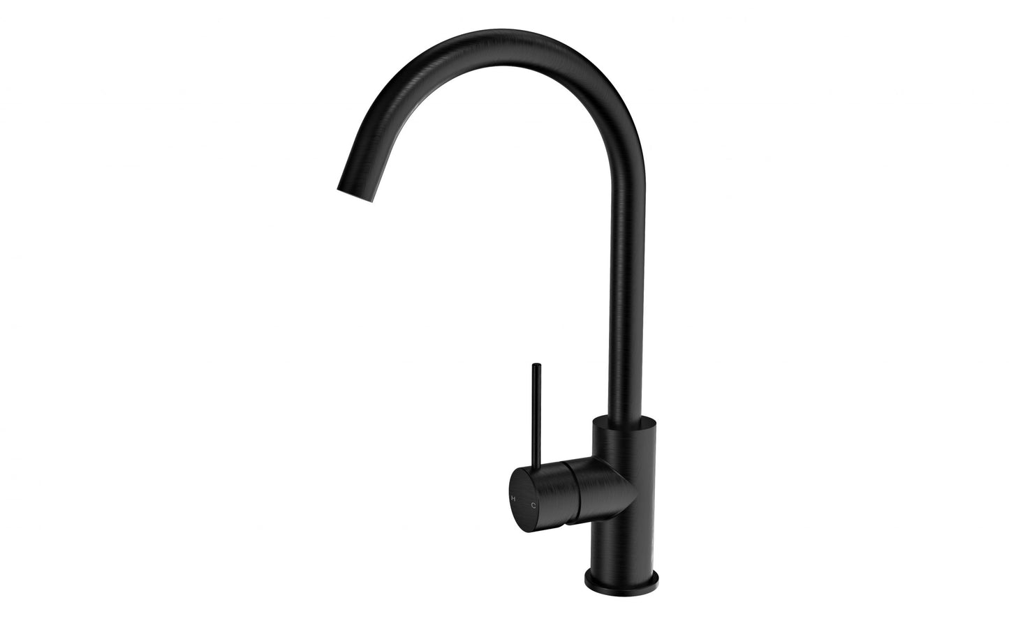 Morgan Rund Gooseneck Sink Mixer Brushed Gold/Gunmetal Grey/Chrome/Matt Black